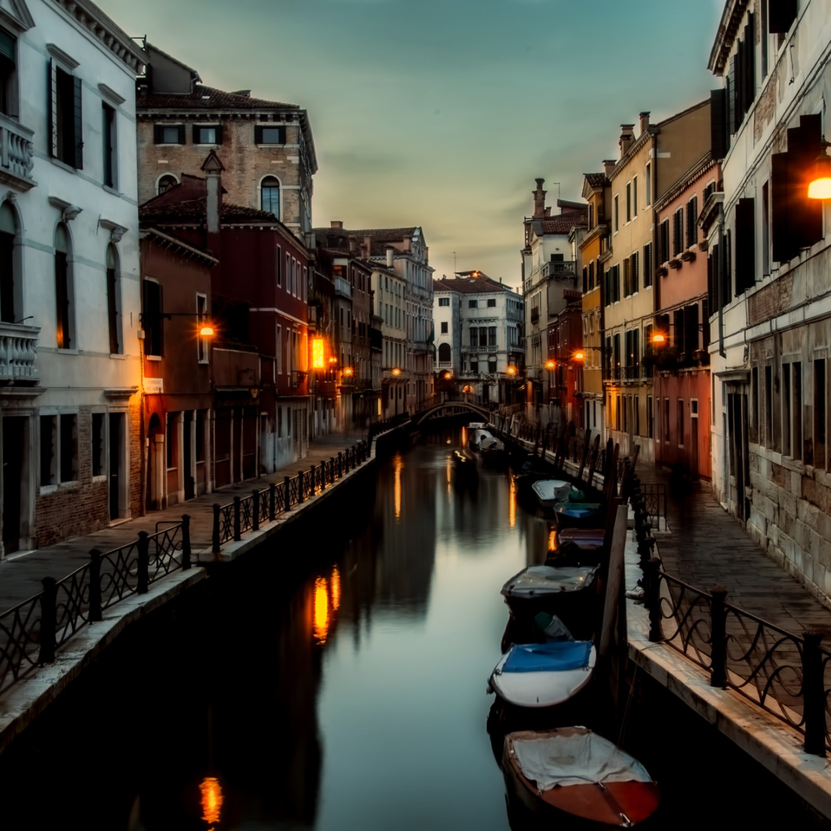 Venezia al tramonto